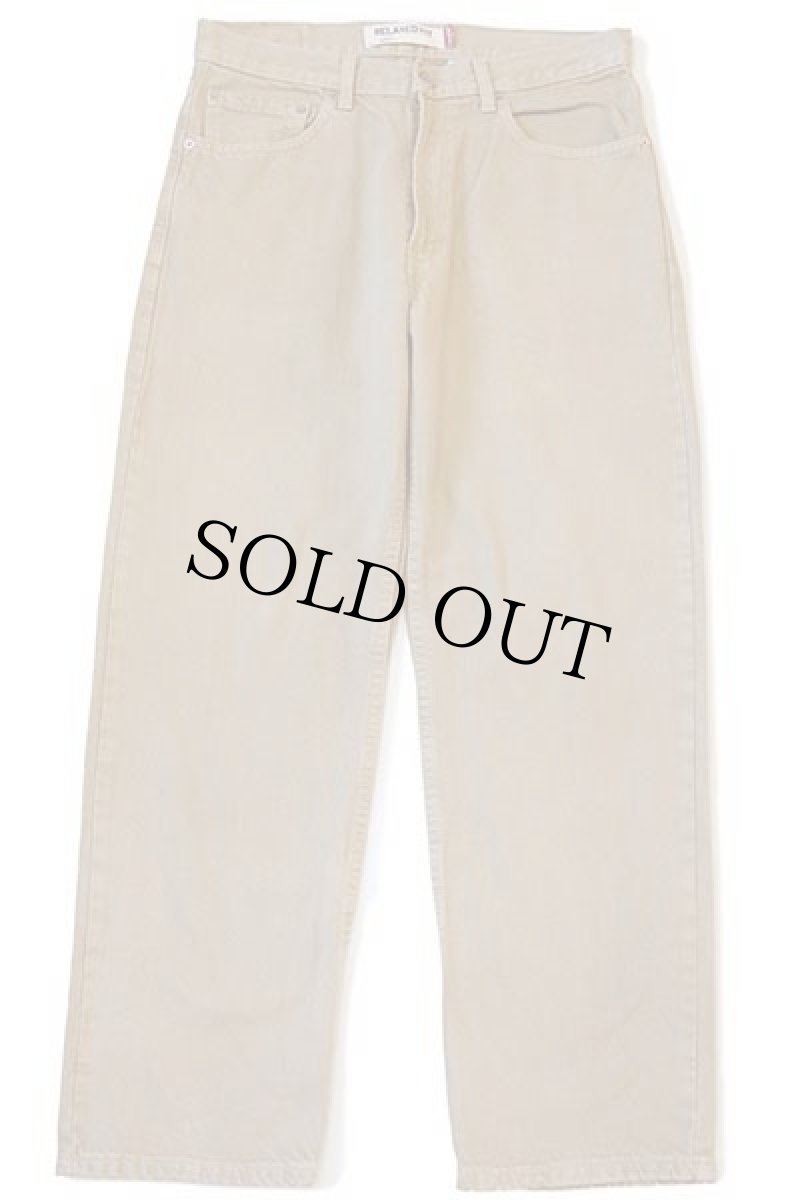 画像2: 00s Levi'sリーバイス 550 カラーデニムパンツ 後染め カーキ w34 L29 (2)