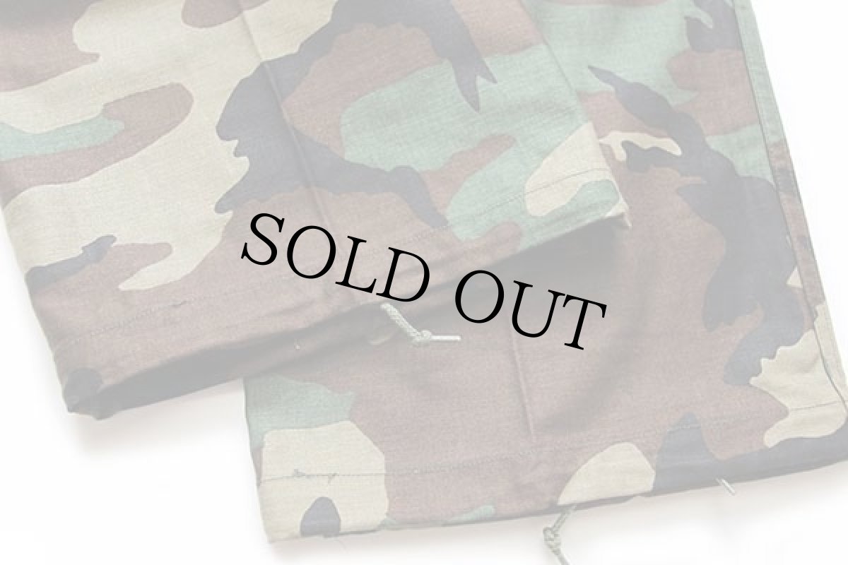 画像8: デッドストック★80s 米軍 U.S.ARMY ウッドランドカモ M-65 フィールドカーゴパンツ S-R (8)