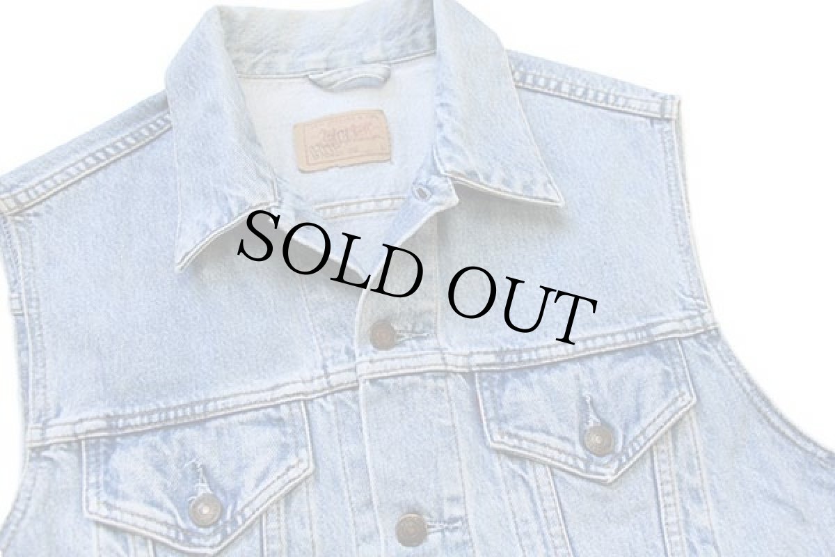 画像3: 90s Levi'sリーバイス 70401 デニムベスト L★ユーロ (3)