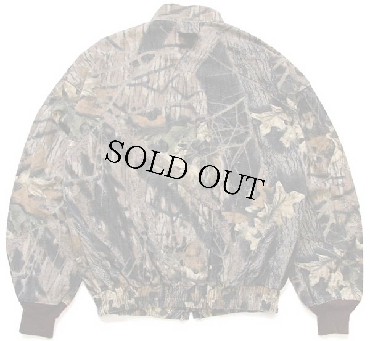 画像2: 80s USA製 MOSSY OAK BREAKUP リアルツリーカモ コットン シャモアクロス ハンティングジャケット L (2)