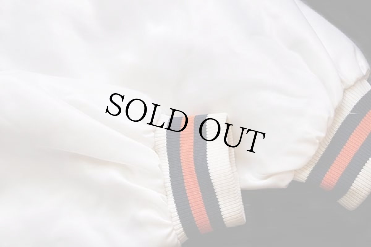 画像7: 90s 英国製 NFL BRONCOS 刺繍 キルティングライナー ナイロンスタジャン L (7)