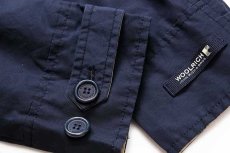 画像6: WOOLRICH JOHN RICH&BROS. ウールリッチ チンスト付き 60/40 ステンカラーコート 紺 M (6)