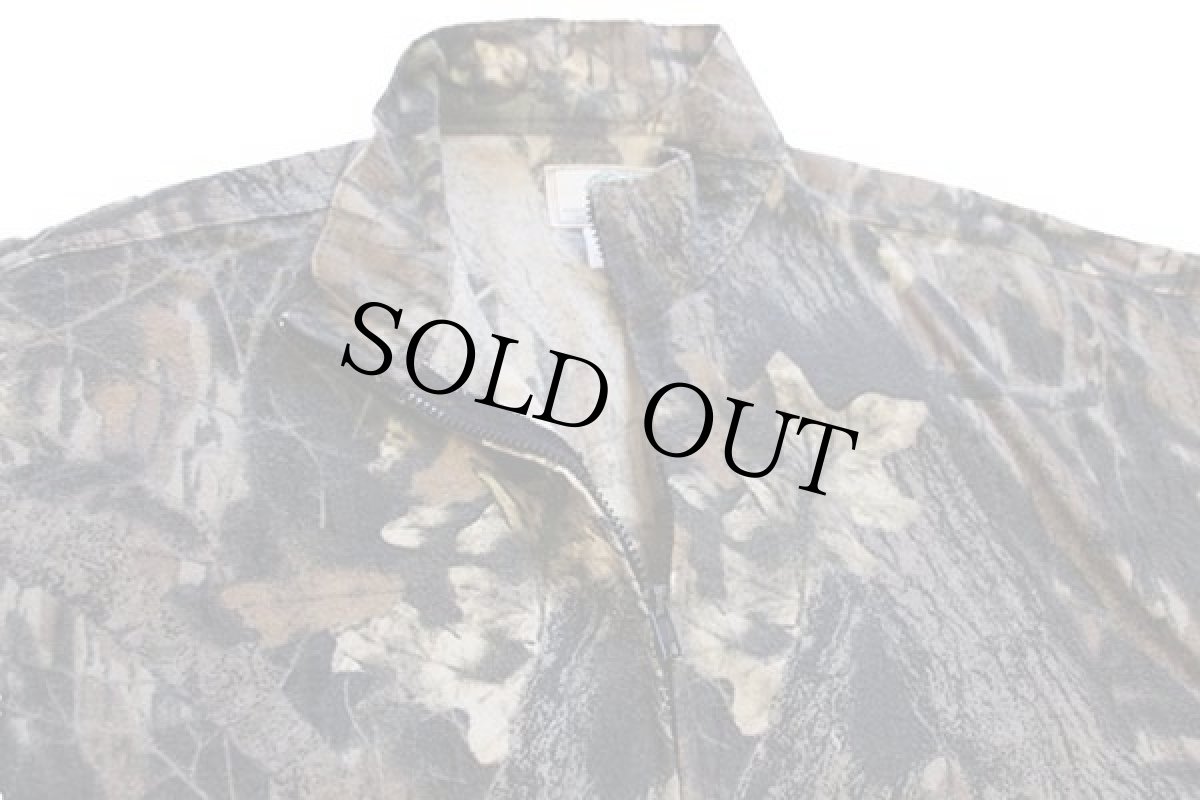 画像3: 80s USA製 MOSSY OAK BREAKUP リアルツリーカモ コットン シャモアクロス ハンティングジャケット L (3)