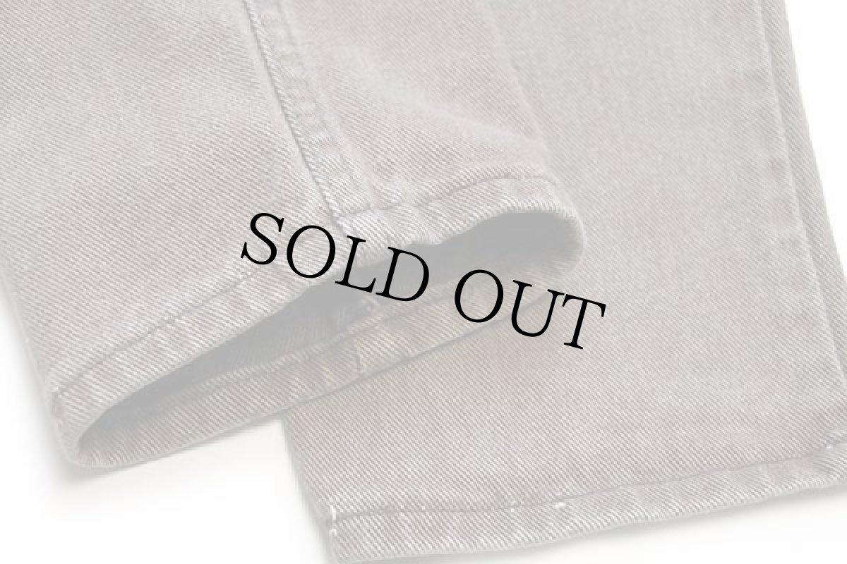 画像8: 90s USA製 Levi'sリーバイス 551 カラーデニムパンツ 茶 16 M (8)