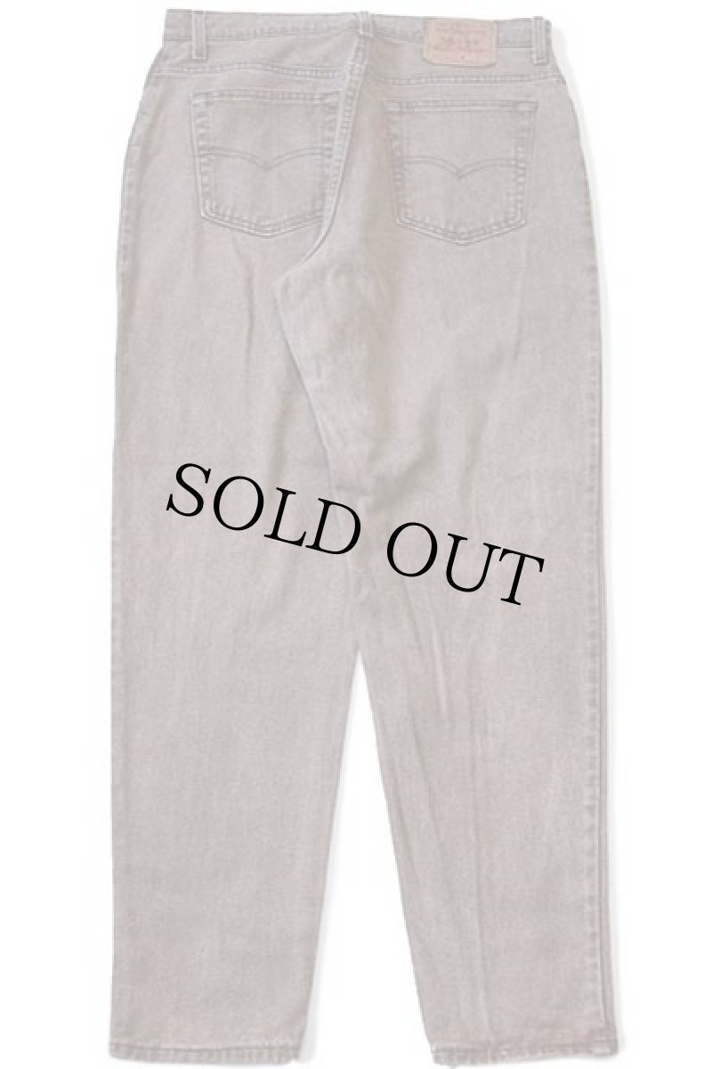 画像3: 90s USA製 Levi'sリーバイス 551 カラーデニムパンツ 茶 16 M (3)