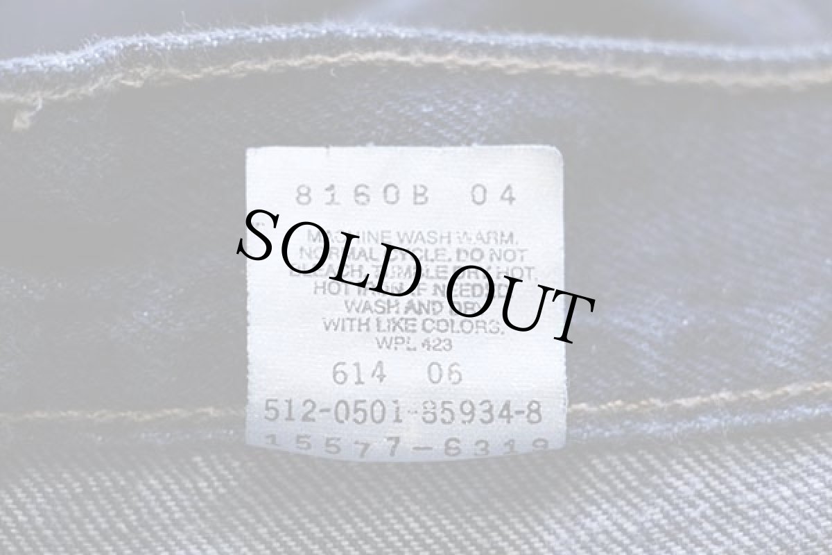 画像7: 00s USA製 Levi'sリーバイス 577 デニムパンツ 10 MIS M (7)