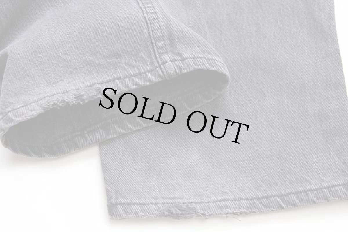 画像9: 90s USA製 Levi'sリーバイス 501 ブラック デニムパンツ w34 L32 (9)