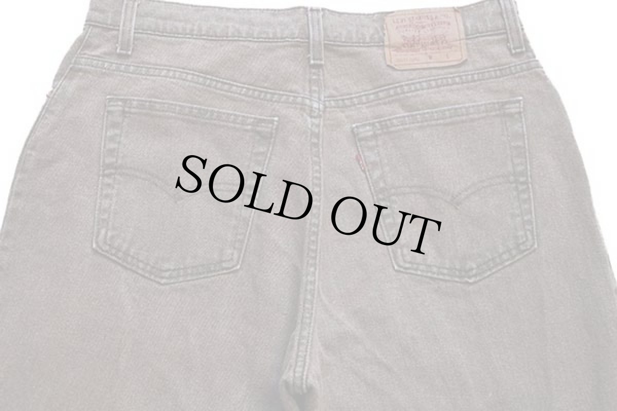 画像5: 90s USA製 Levi'sリーバイス 551 カラーデニムパンツ 茶 16 M (5)