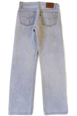 画像3: 90s USA製 Levi'sリーバイス 501 グレー デニムパンツ w31 (3)