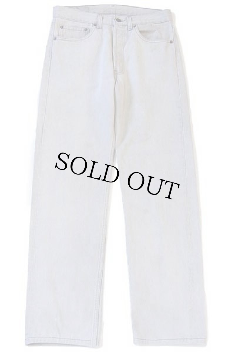 画像2: 90s USA製 Levi'sリーバイス 501 グレー デニムパンツ w31 (2)