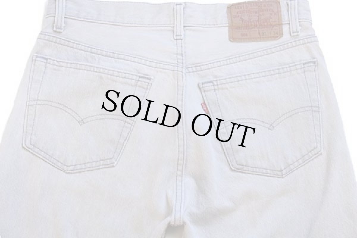 画像5: 90s USA製 Levi'sリーバイス 501 グレー デニムパンツ w31 (5)