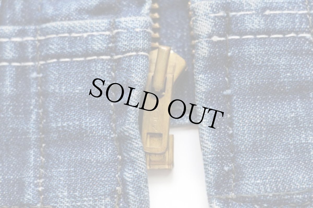 画像6: 60s USA製 Leeリー 91-B JELT DENIMジェルトデニム ワークジャケット 40R (6)