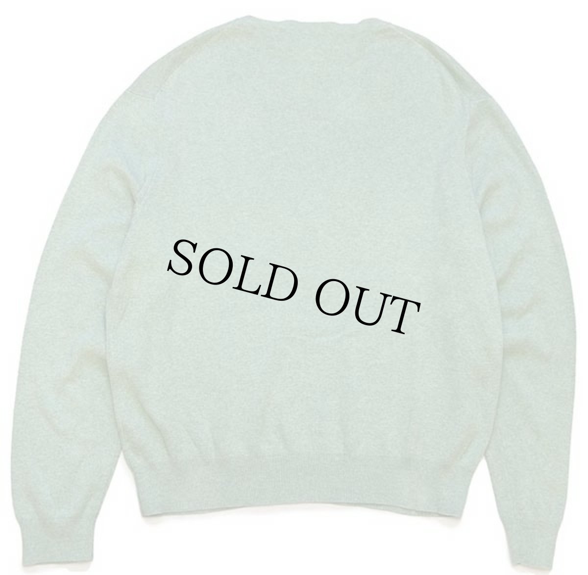 画像2: ポロ ラルフローレン ワンポイント Vネック ピマ コットンニット セーター パステルカラー ミントグリーン L (2)