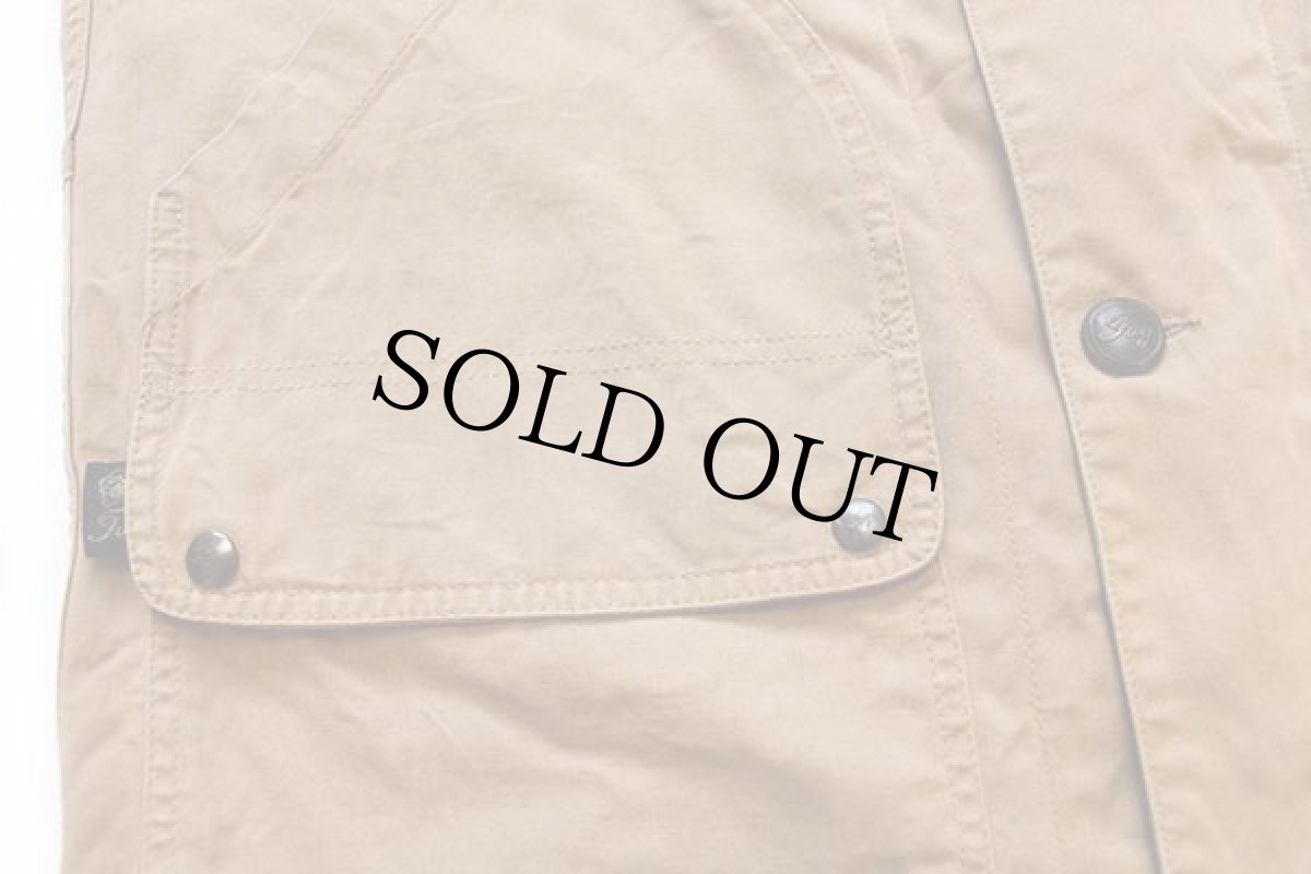 画像6: イタリア製 Fay コットン キャンバス フィールドコート 茶 M★ジャケット (6)