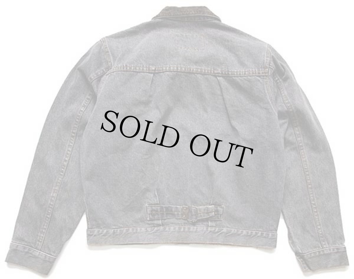 画像2: 90s イタリア製 VANS JEANS バンズ ファーストタイプ 先染め ブラック デニムジャケット S (2)