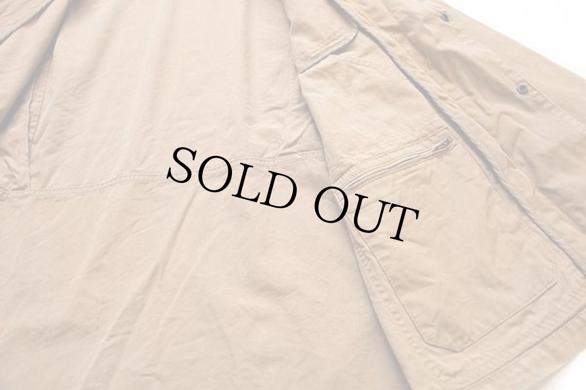 画像8: イタリア製 Fay コットン キャンバス フィールドコート 茶 M★ジャケット (8)