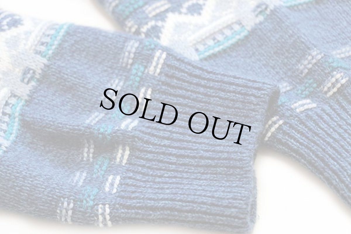 画像6: 90s USA製 PECONIC BAY TRADERS 編み柄 コットンニット セーター L (6)