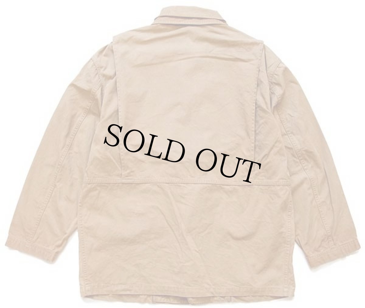 画像2: イタリア製 Fay コットン キャンバス フィールドコート 茶 M★ジャケット (2)