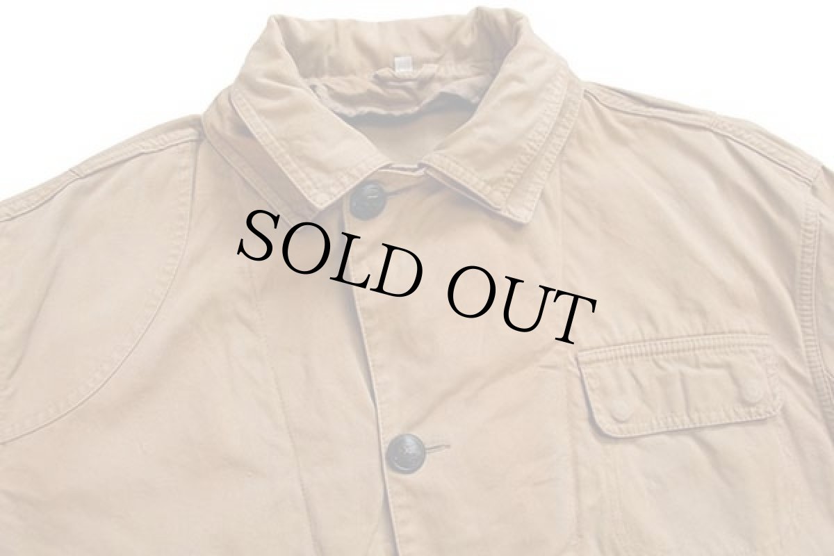 画像3: イタリア製 Fay コットン キャンバス フィールドコート 茶 M★ジャケット (3)