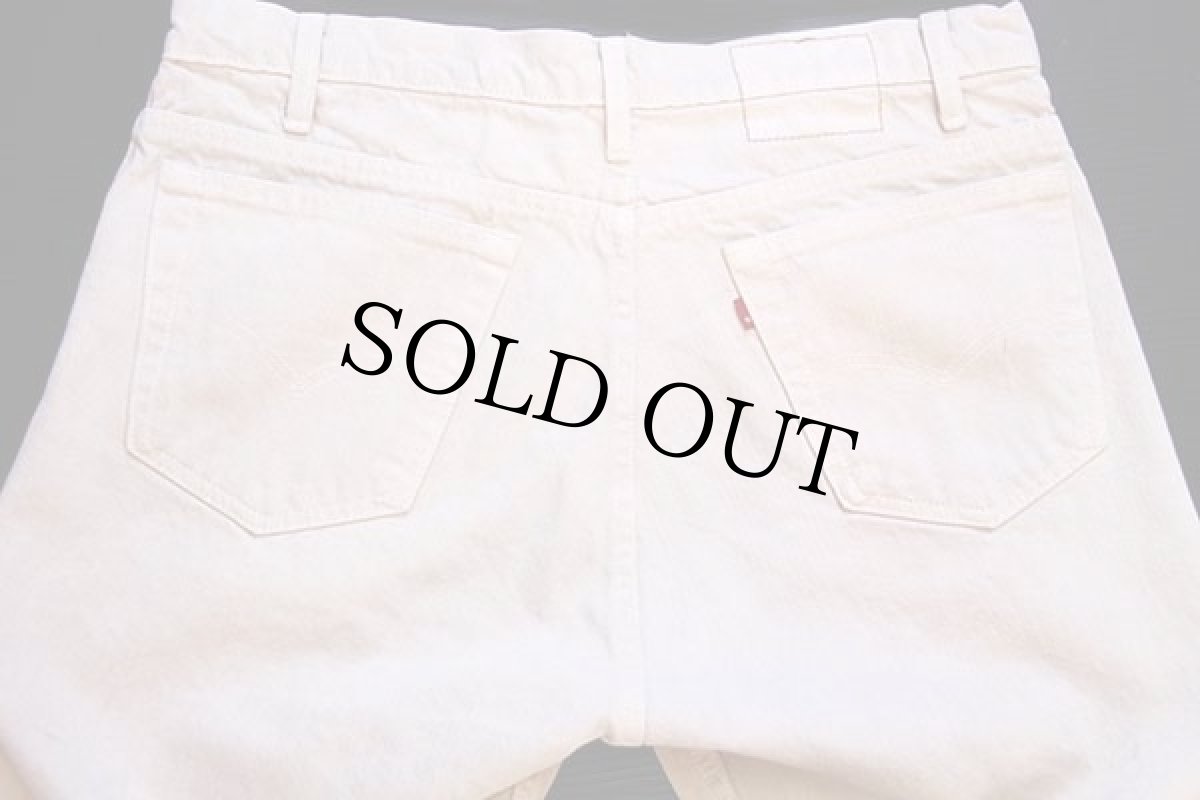 画像5: 80s USA製 Levi'sリーバイス 505 カラーデニムパンツ 後染め ピンクグレー w36 (5)