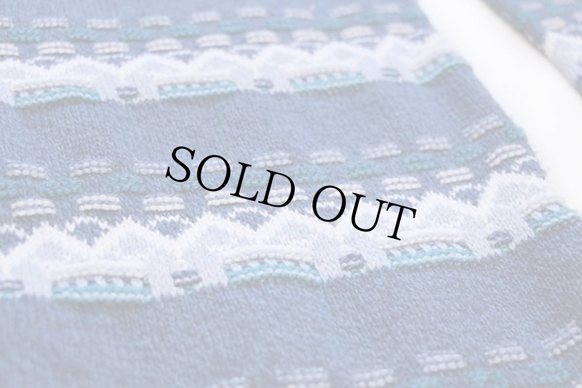 画像5: 90s USA製 PECONIC BAY TRADERS 編み柄 コットンニット セーター L (5)