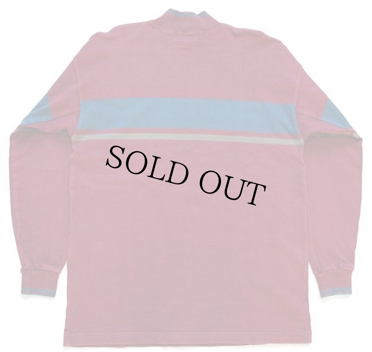 画像2: 80s USA製 L.L.Bean モックネック ヘビー コットン スウェット バーガンディ LT (2)