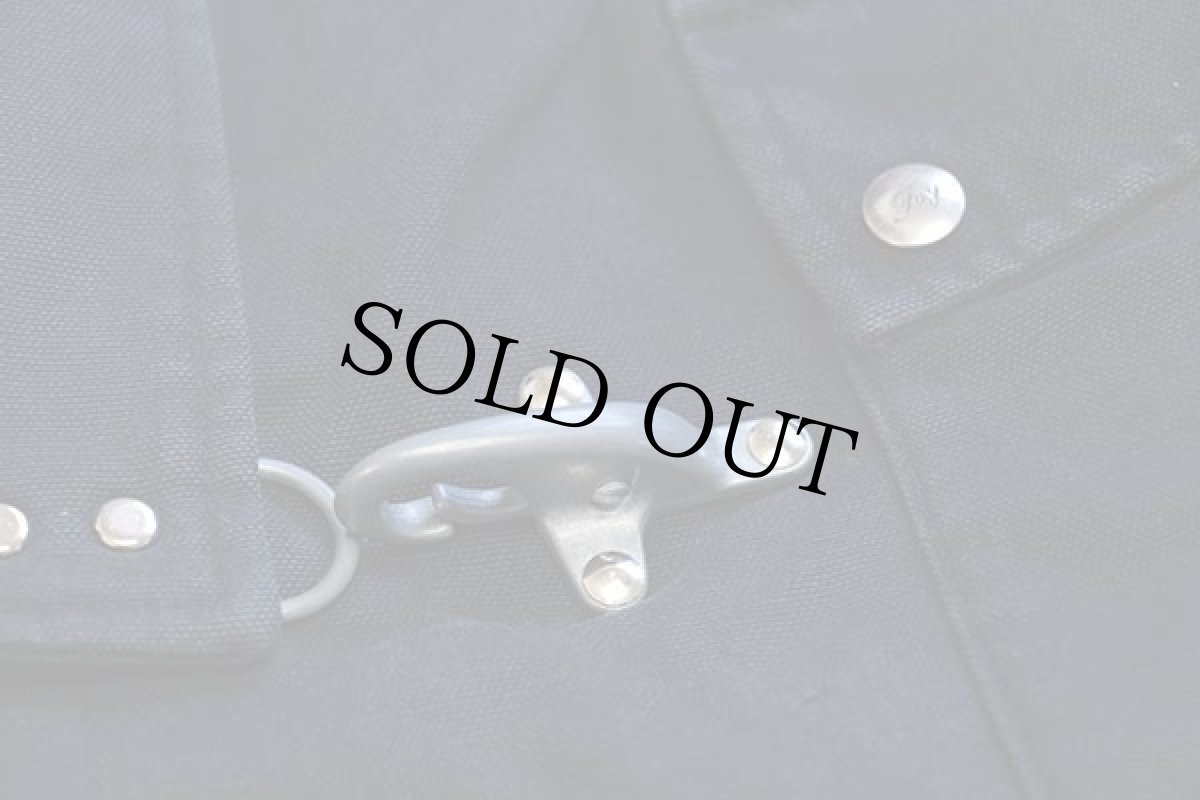 画像5: イタリア製 Fay チンスト付き ダック地 ファイヤーマンコート 紺 L★ジャケット (5)