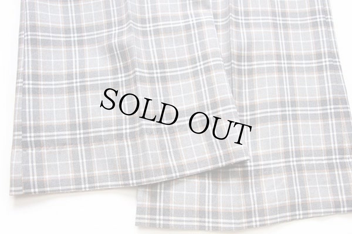 画像7: 70s USA製 FARAH タータンチェック スラックス フレアパンツ 40 (7)