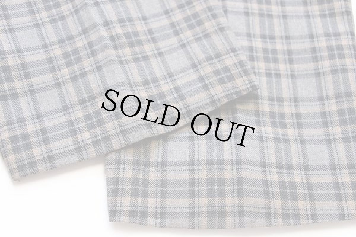 画像7: 70s USA製 HAGGAR タータンチェック スラックス パンツ w38 (7)