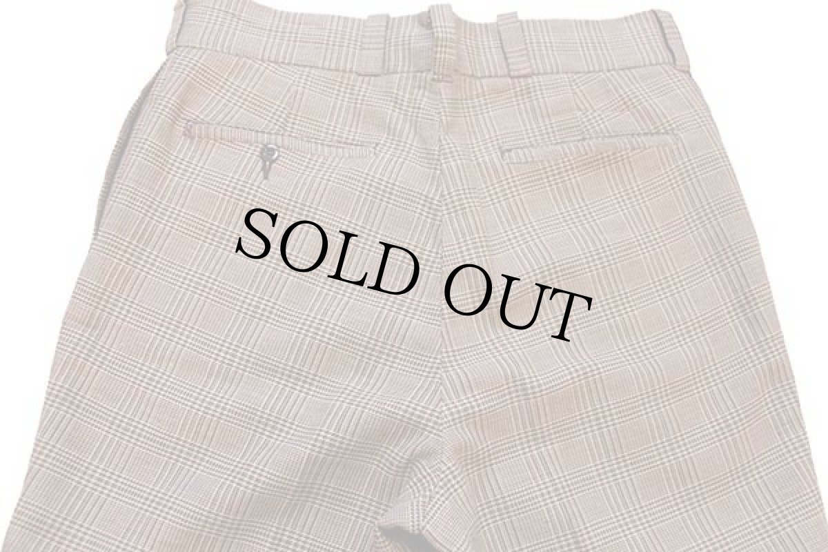 画像5: 70s JCPenney BIGMACビッグマック グレンチェック スラックス パンツ w34 (5)