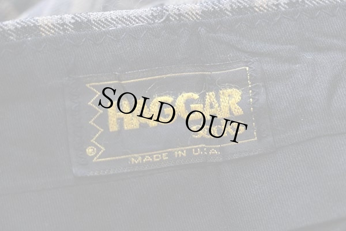 画像6: 70s USA製 HAGGAR タータンチェック スラックス パンツ w38 (6)