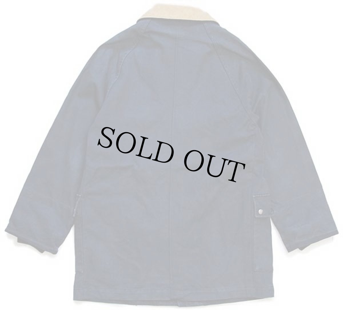 画像2: イタリア製 Fay チンスト付き ダック地 ファイヤーマンコート 紺 L★ジャケット (2)