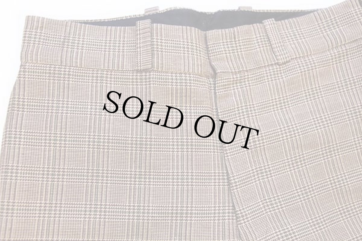 画像4: 70s JCPenney BIGMACビッグマック グレンチェック スラックス パンツ w34 (4)