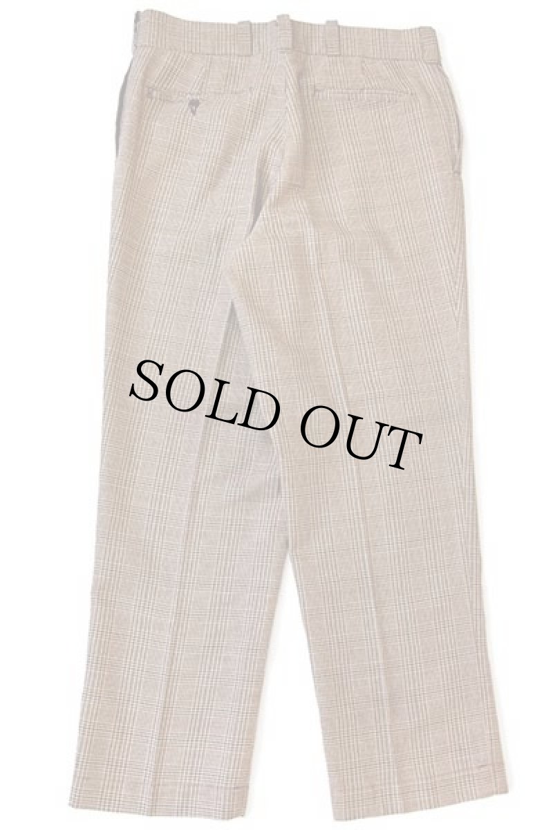 画像3: 70s JCPenney BIGMACビッグマック グレンチェック スラックス パンツ w34 (3)