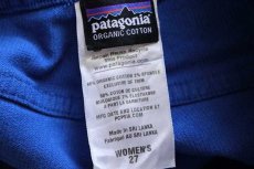 画像6: patagoniaパタゴニア スキニー ストレッチ オーガニックコットン コーデュロイパンツ オアシスブルー 27 (6)