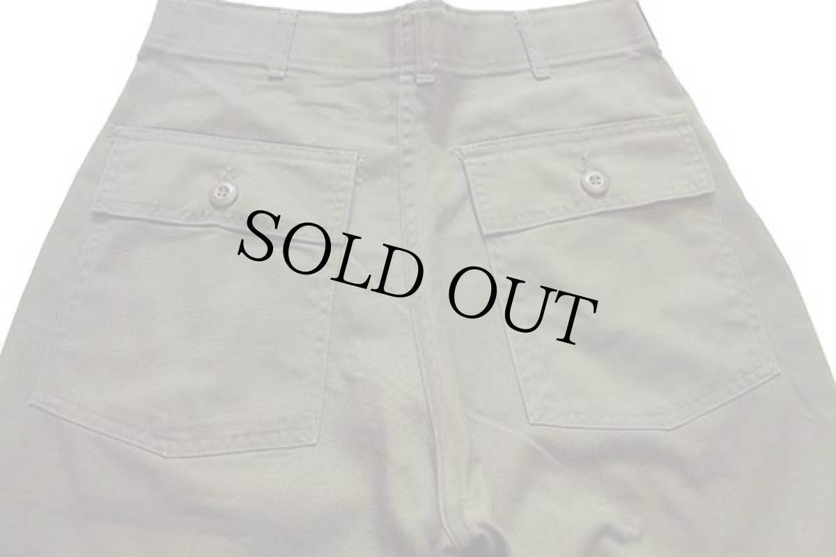 画像5: 80s 米軍 U.S.ARMY ユーティリティ ベイカーパンツ オリーブグリーン w30 L29 (5)