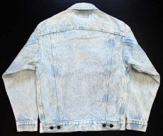 画像2: 80s USA製 Levi'sリーバイス 70507 ケミカルウォッシュ デニムジャケット 4ポケット★アシッド (2)