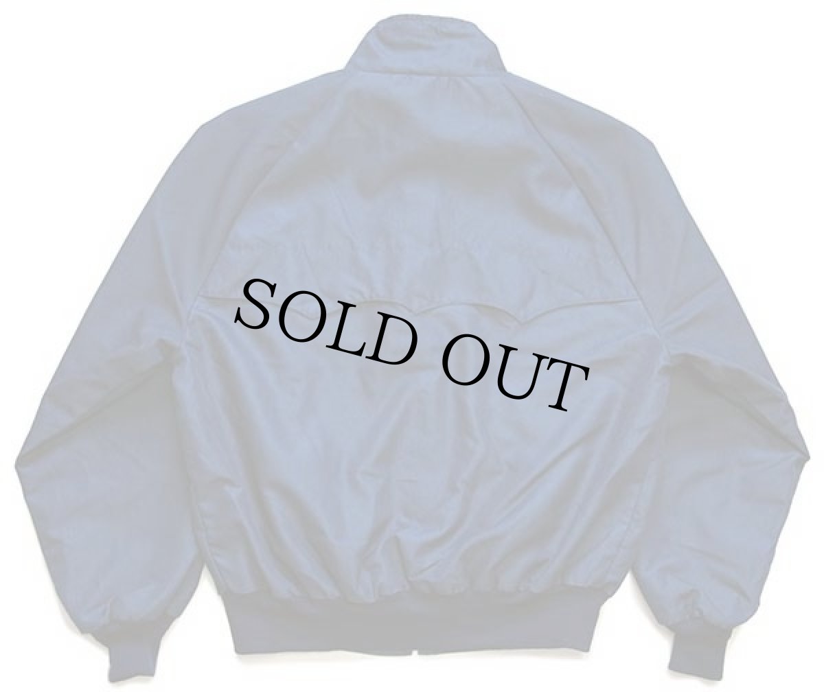 画像2: 80s USA製 Saddlebrook タータンチェックライナー ハリントンジャケット 紺 M (2)