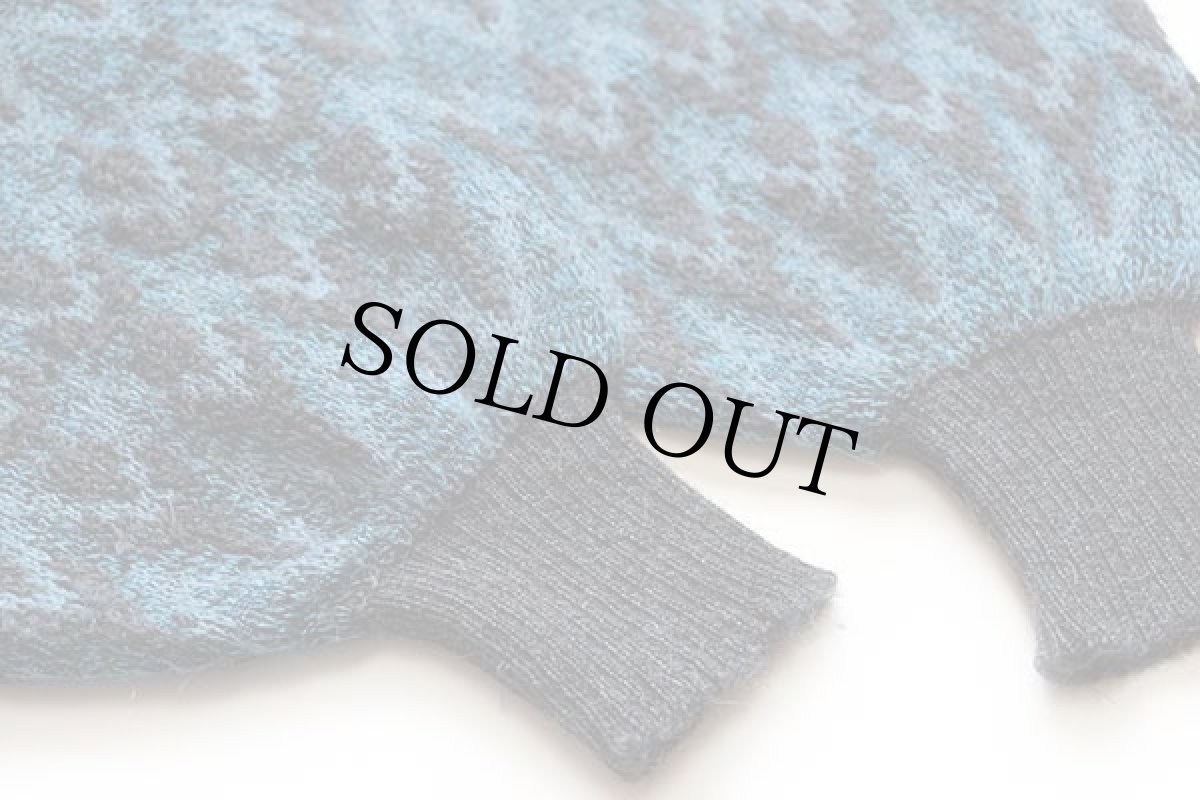 画像6: イタリア製 TREVISAN ウール×アルパカニット カーディガン (6)