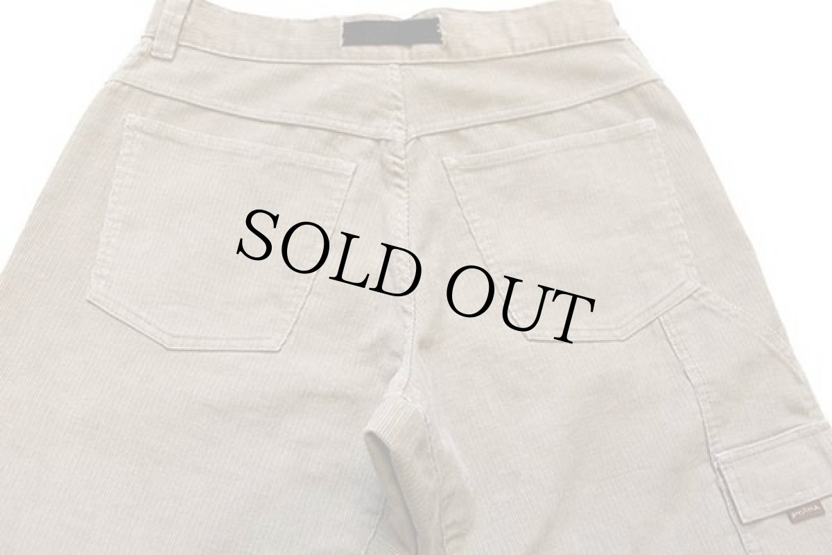 画像5: 90s USA製 PRANAプラナ コットン コーデュロイ クライミングパンツ ベージュ M (5)