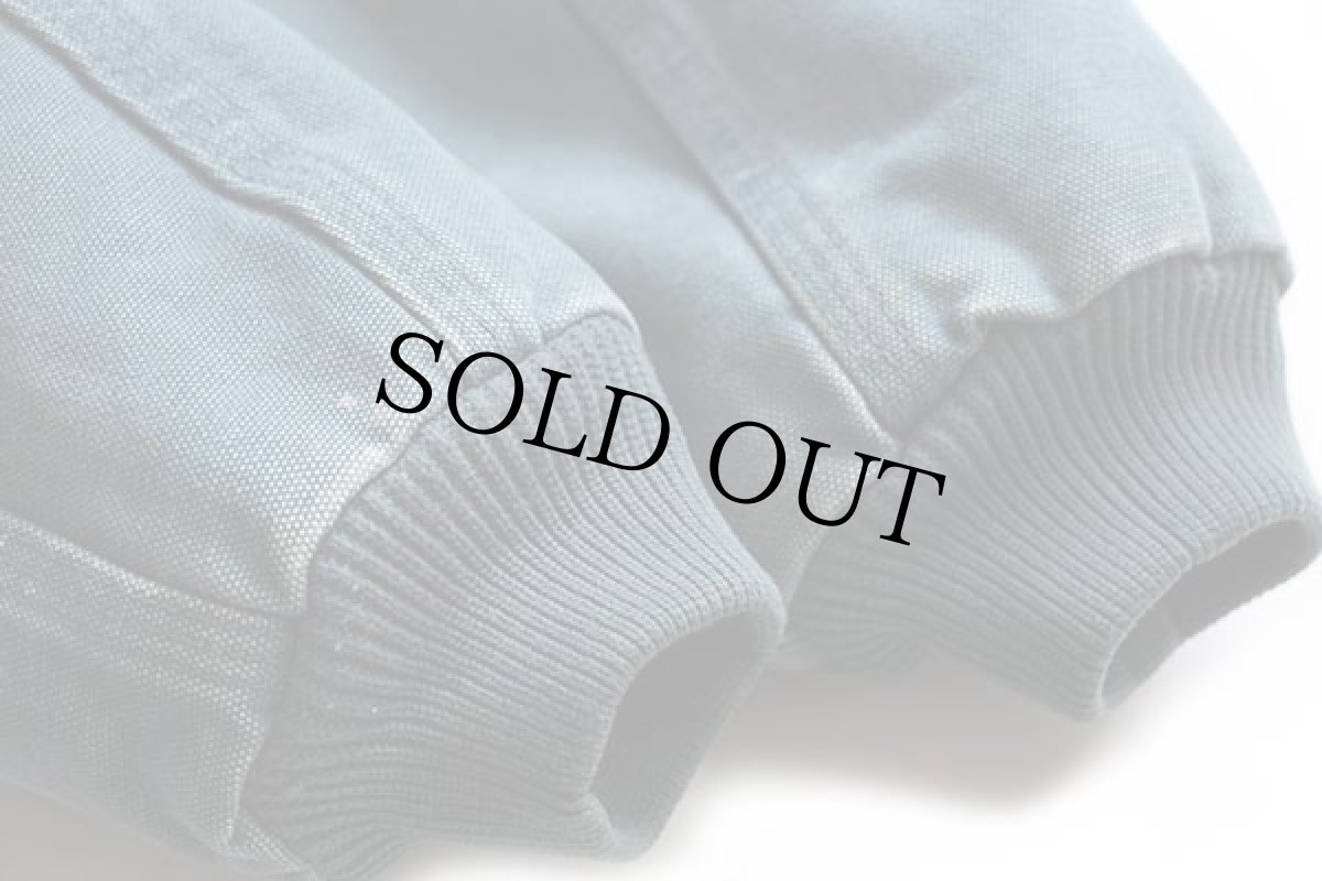 画像8: 80s USA製 carharttカーハート キルティングライナー ダック地 アクティブジャケット パーカー 青緑 ボーイズL (8)