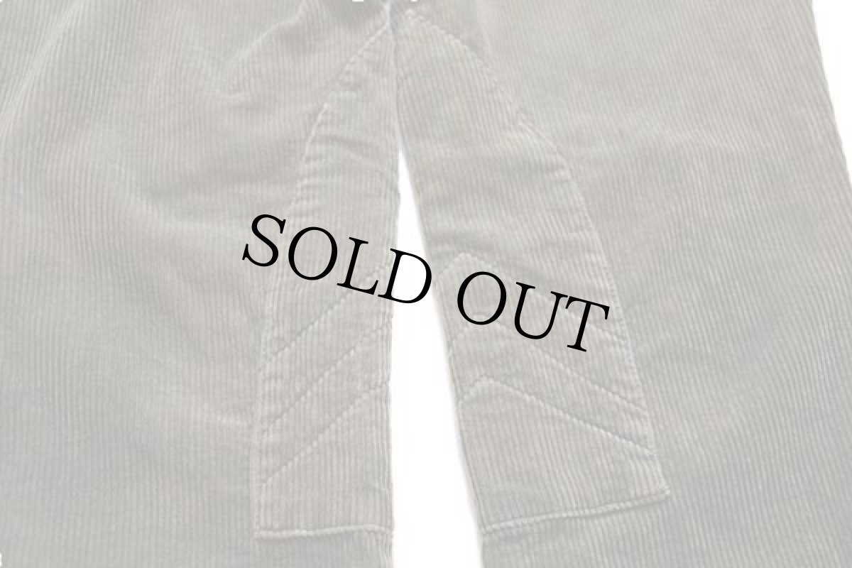 画像7: トルコ製 ラルフローレン シンチバック ストレッチ 太畝 コーデュロイ ジョッパーズパンツ オリーブ 10 (7)