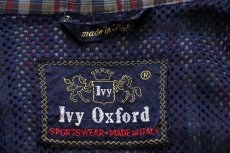 画像4: イタリア製 Ivy Oxford スタンドカラー マドラスチェック ジャケット (4)