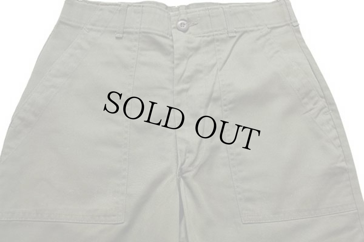 画像4: 80s 米軍 U.S.ARMY ユーティリティ ベイカーパンツ オリーブグリーン w30 L29 (4)