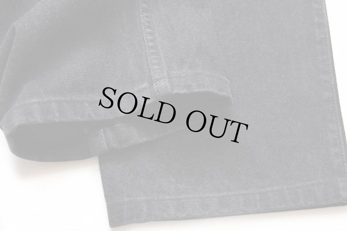 画像7: 90s メキシコ製 Levi'sリーバイス SIGNATURE 540 バード 刺繍 ブラック デニムパンツ w36 (7)