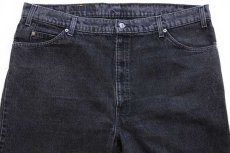 画像4: 90s USA製 Levi'sリーバイス ブラック デニムパンツ w42 L30 (4)