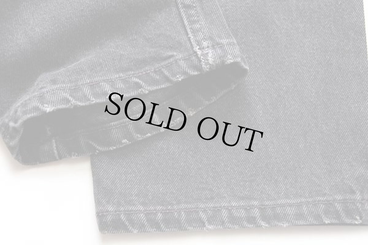 画像8: 90s USA製 Levi'sリーバイス 550 ブラック デニムパンツ w31 L30★139 (8)