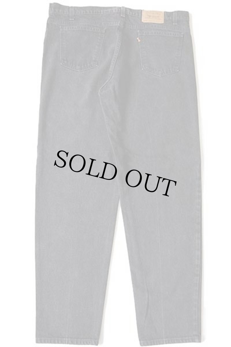 画像3: 90s USA製 Levi'sリーバイス 550 ブラック デニムパンツ w42 L32★143 (3)