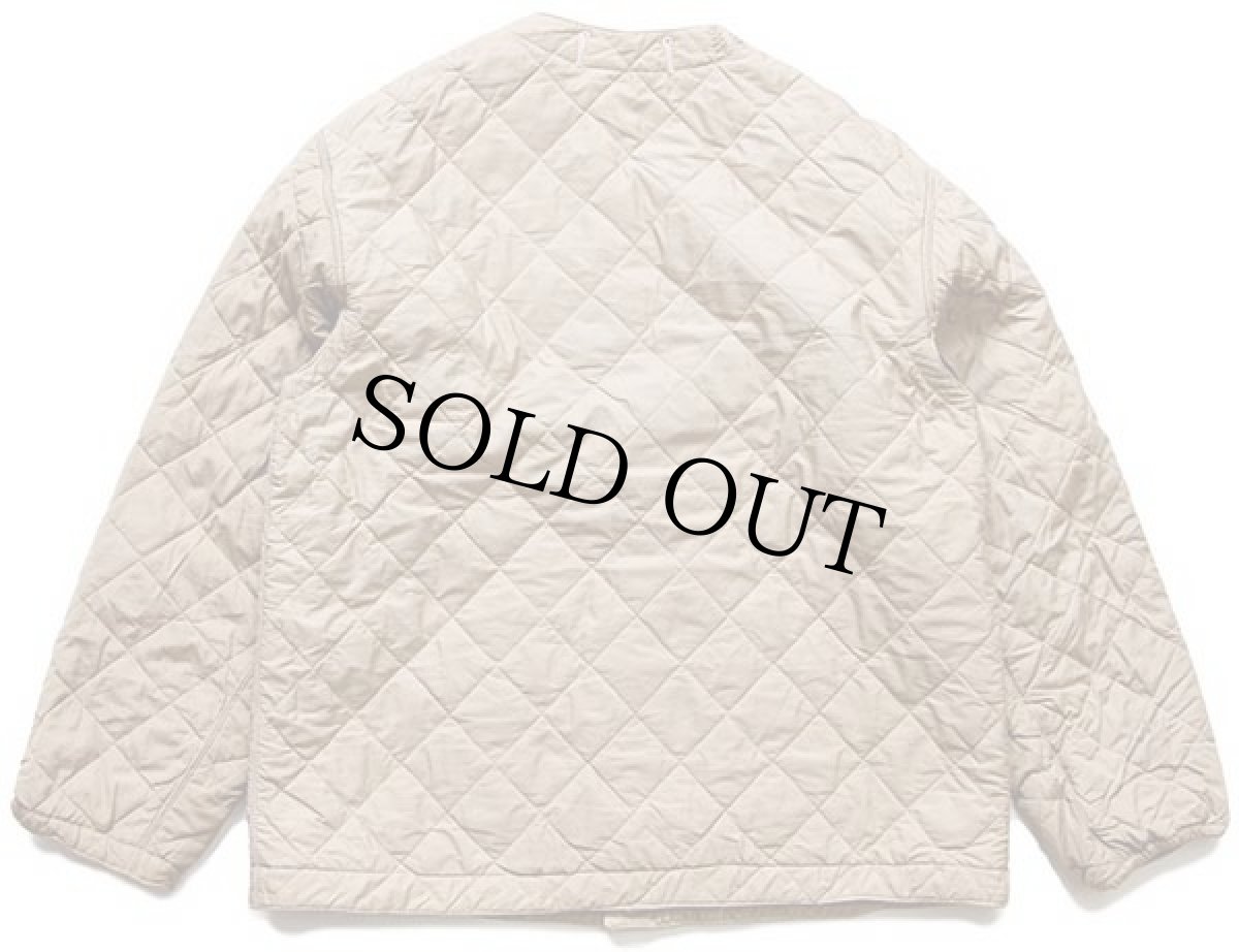 画像2: 60s イタリア軍 ツートン キルティングライナー ジャケット サンドベージュ 2 (2)