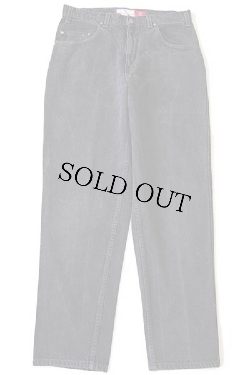 画像2: 90s メキシコ製 Levi'sリーバイス SIGNATURE 545 ブラック デニムパンツ w33 L32 (2)